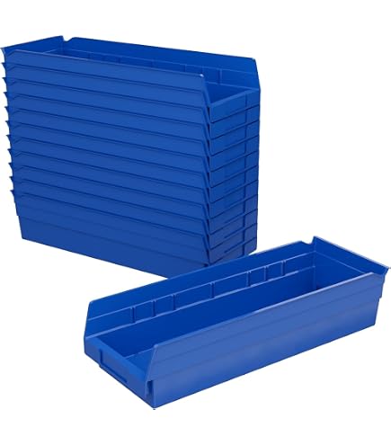 Amazon.com: Akro-Mils 30178 Plastic Shelf Bins, Heavy Duty Storage